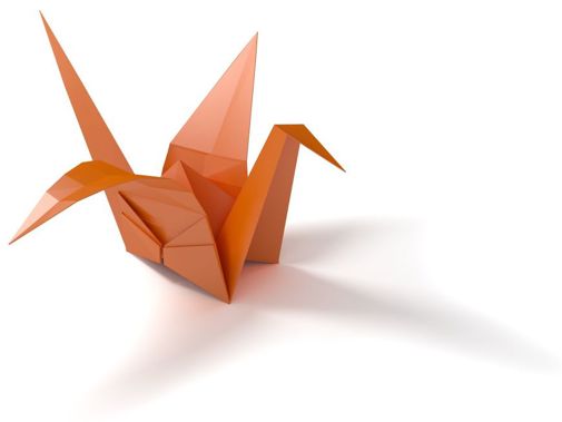 Kraanvogel Origami