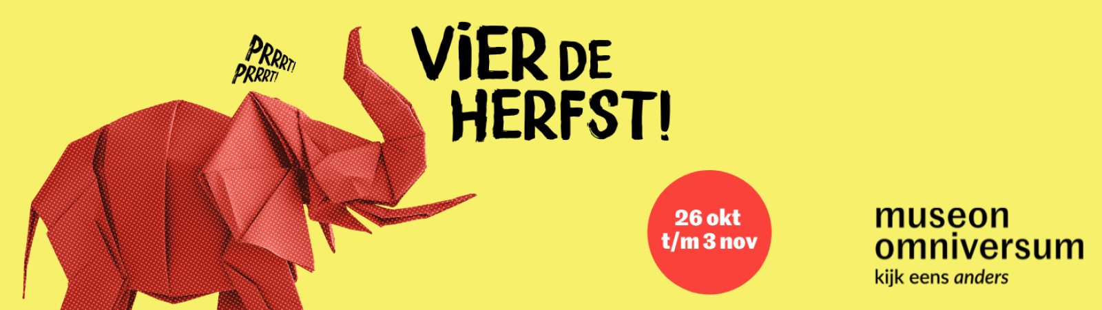 Vier de herfst!